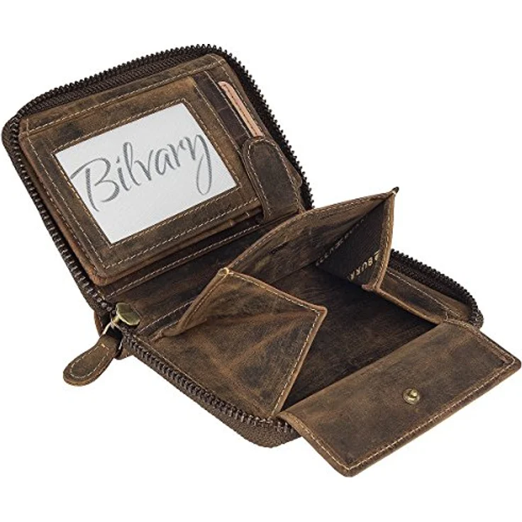 Greenburry Green Burry Zipper Wallet Brown - Preisvergleich – Bild 5