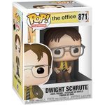 Funko Pop! TV: The Office - Dwight Schrute - Vinyl-Sammelfigur, 9,5 cm, hochwertiges und langlebiges Material, perfekte Geschenkidee für Sammler und TV-Fans