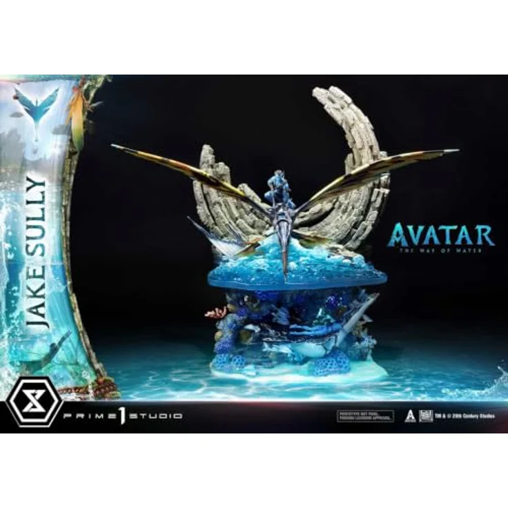 Prime 1 Studio Avatar: The Way of Water Statue Jake Sully Bonus Version, 59 cm, detailreiche Sammelfigur aus hochwertigem Kunststoff – Bild 3