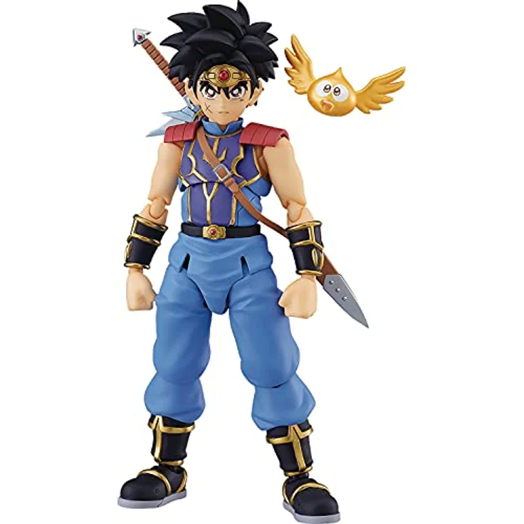 Good Smile Company Dragon Quest ADV of DAI DAI FIGMA AF, Sammelfigur mit 3 Gesichtsplatten, Schwert und Effekt-Teil – Bild 1