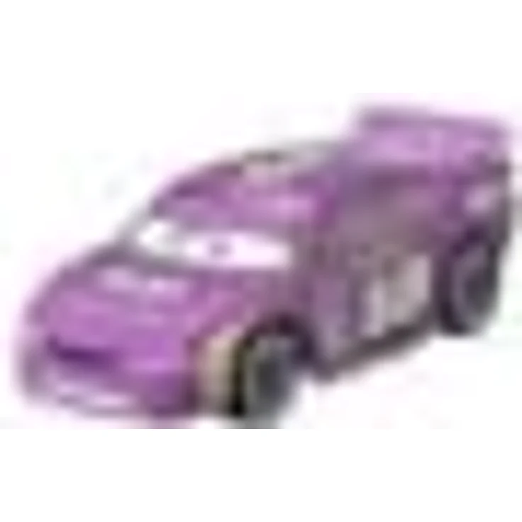 Disney Cars Spielzeug-Rennwagen Manny Flywheel GRR54, lila Crown Celesta, 1:55 Mattel Fahrzeug – Bild 2