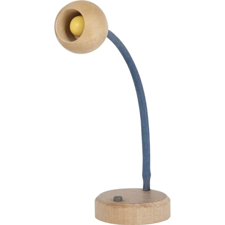 Small Foot Puppenhausmöbel Wohnzimmer-Set, 12-teilig, modernes Design mit Sofa, Stehlampe und Fernseher, Naturfarben – Bild 9