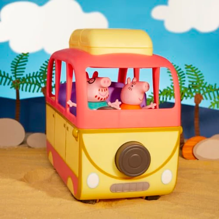 Peppa Pig Peppa Visits Australia Campervan Spielzeug mit 8 Figuren und 4 Zubehörteilen, für Kinder ab 3 Jahren – Bild 5