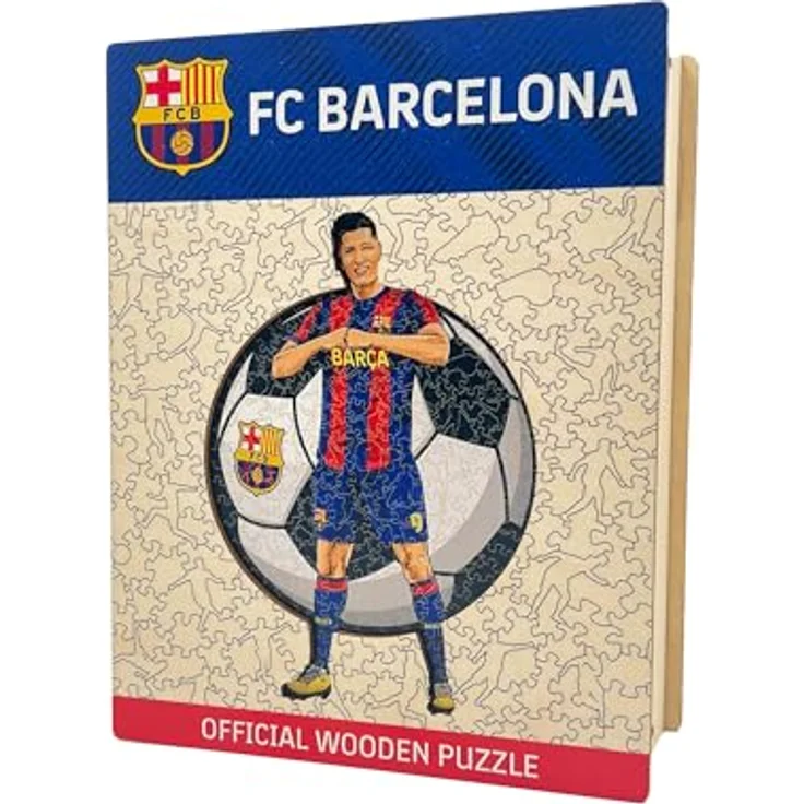Iconic Puzzles LEWAM Wooden Puzzle Lewandoski Holzpuzzle, bunt, M, 270 Pcs - Holzpuzzle mit einzigartiger Formgebung – Bild 3