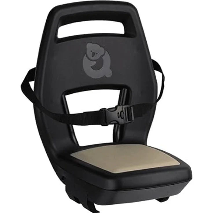 Qibbel 6+ Junior, Velokindersitz für Gepäckträger, bis 35 kg Tragfähigkeit, mit dreipunktigem Beckengurt und klappbaren Fußstützen, robust und praktisch – Bild 2
