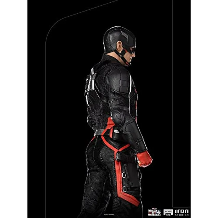Iron Studios The Falcon and The Winter Soldier, 1/10 Art Scale John Walker (U.S. Agent) Statue, 22 cm aus Polystone und PVC – Bild 9