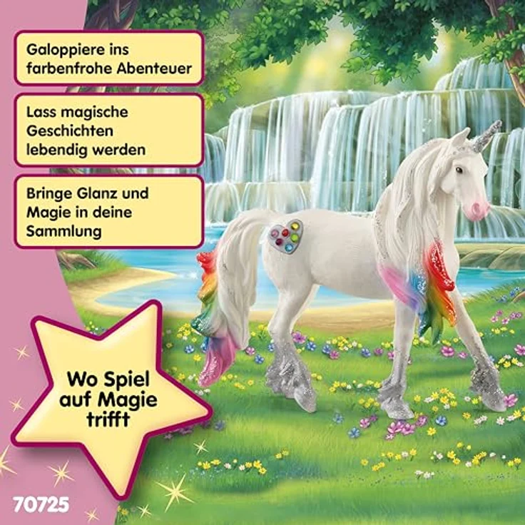 Schleich® bayala Regenbogeneinhorn, Hengst – Bild 4