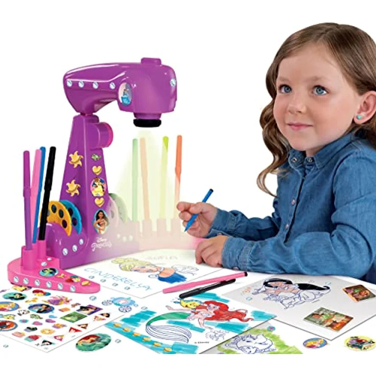 Lisciani Giochi 92956 Princess Proiettore Drawing School - Preisvergleich – Bild 3