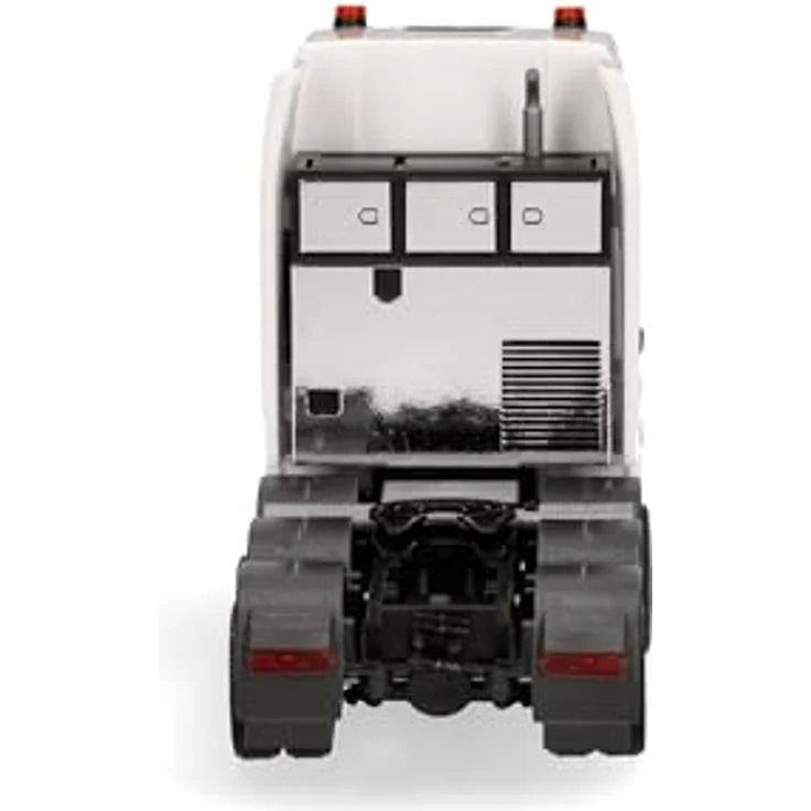 Herpa LKW Modell Man TGX GX, 4-achs Schwerlastzugmaschine (luftgefedert, 8x4), weiß, Miniatur im Maßstab 1:87, Sammlerstück aus Kunststoff, Made in Germany – Bild 5