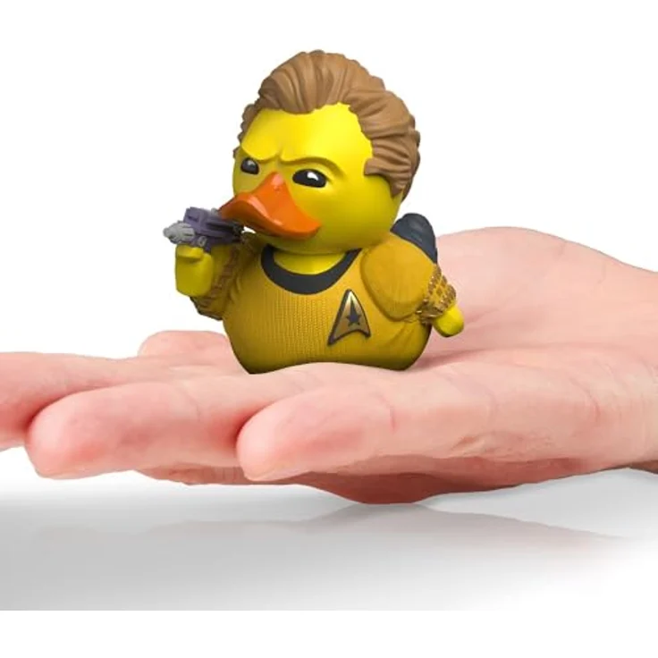 TUBBZ Kleine James T. Kirk Sammelbare Vinyl-Gummientenfigur - Offizielles Star Trek Merchandise - Mini-TUBBZ, 50% kleiner als Standard, ideal für begrenzten Platz - Sci-Fi Fernseher, Filme & Videospiele – Bild 4