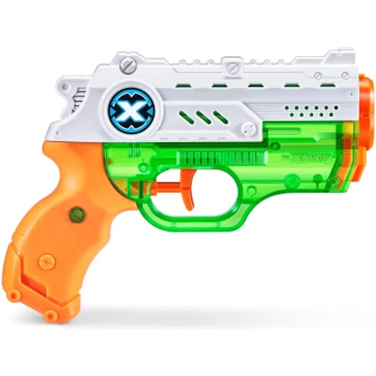 ZURU XSHOT Fast Fill Nano Water Blaster Wasserpistole, Schießt bis zu 9 m, 56333-2023, blau – Bild 5