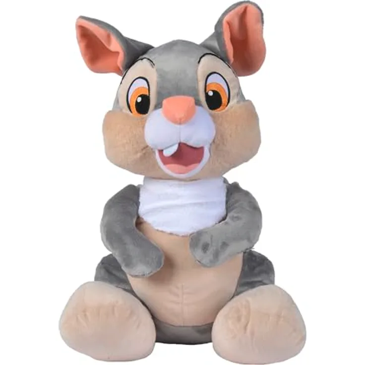 Simba Dickie Disney Animal Core Klopfer, Plüschfigur 40cm, weicher Kuschelhase aus Bambi