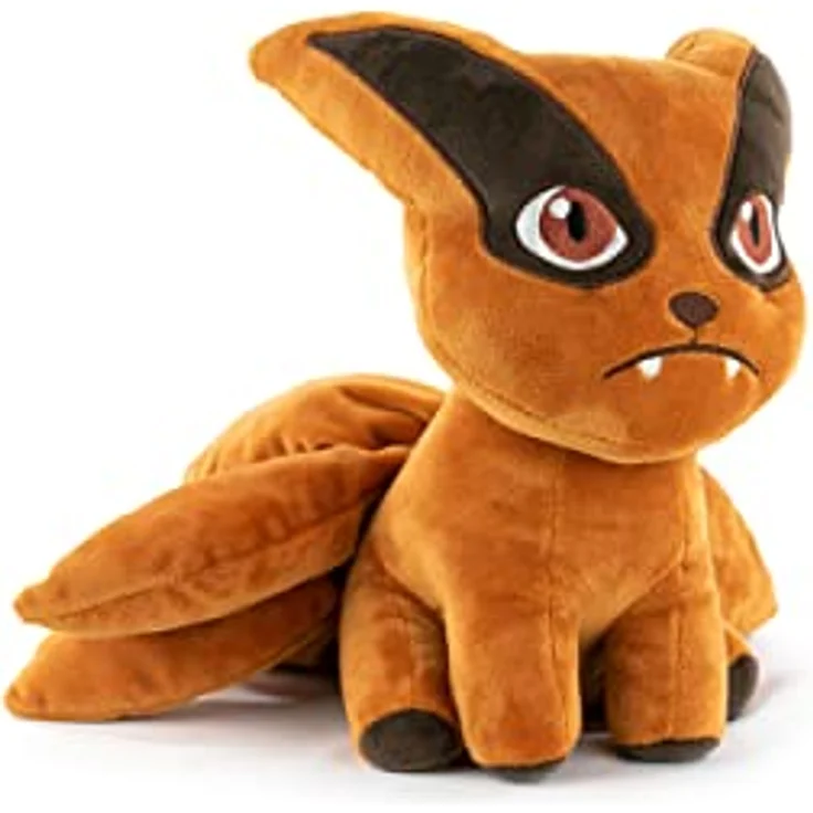 BARRADO Kuscheltier mit Naruto-Figuren 30zm - Naruto, Kakashi, Sasuke, Kurama, Naruto Six Path - Sammler-Edition - Super Soft Qualität (Kurama) – Bild 3