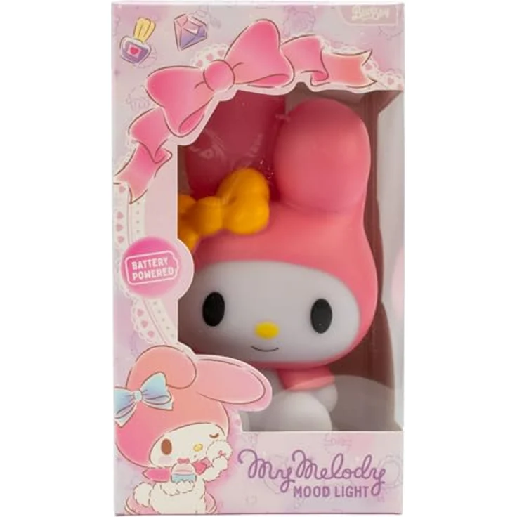 BlueSkyStudios Sanrio Mood Light-Lampe My Melody, 11 cm, Nachtlicht  – Bild 3