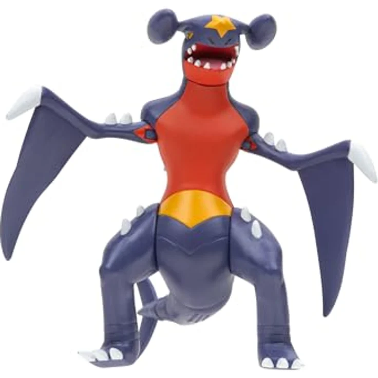 Pokémon Garchomp Krakrack Figur, 11 cm, offizielles Spielzeug aus der neuen Welle 2024 – Bild 5