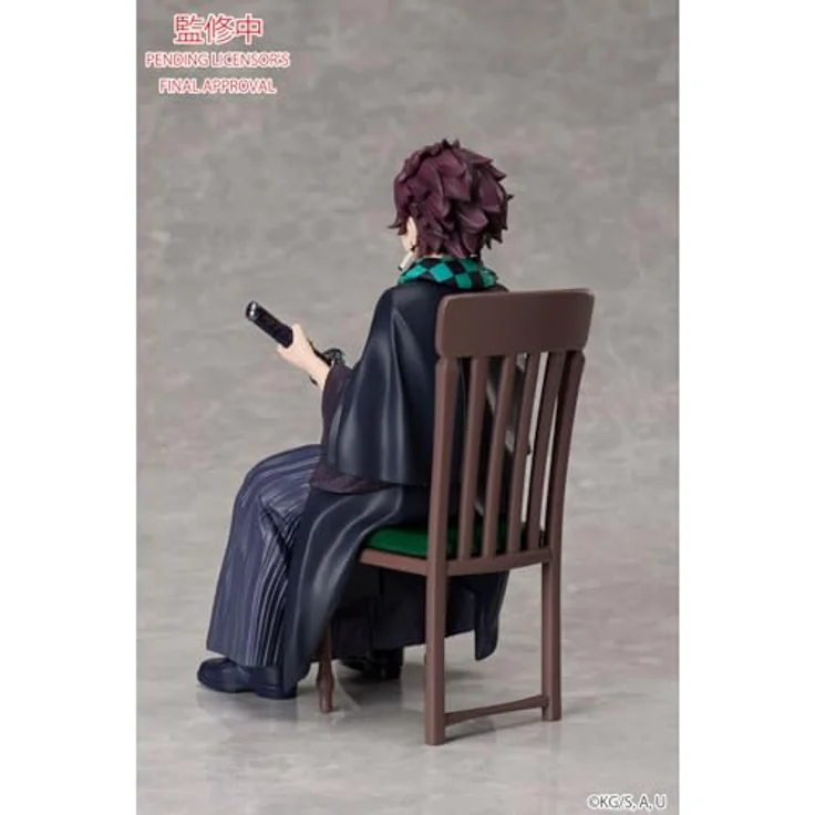 Aniplex Demon Slayer Kimetsu no Yaiba - Tanjiro Kamado Non-Scale-Figur, basierend auf Original-Illustrationen von ufotable, detailreiche Gestaltung, ideal für Sammler – Bild 4