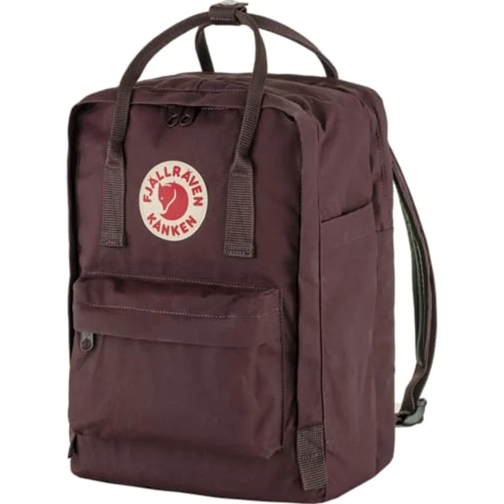 Fjällräven Kånken Laptop 15'', Schulrucksack mit gepolstertem Laptopfach, 18 Liter, 40 cm, Farbe Blackberry – Bild 2