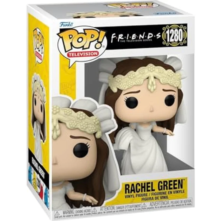 Funko Pop! TV: Friends - Wedding Rachel Green Vinyl-Sammelfigur, 9,5 cm, Geschenkidee, Offizielle Handelswaren, TV Fans – Bild 1