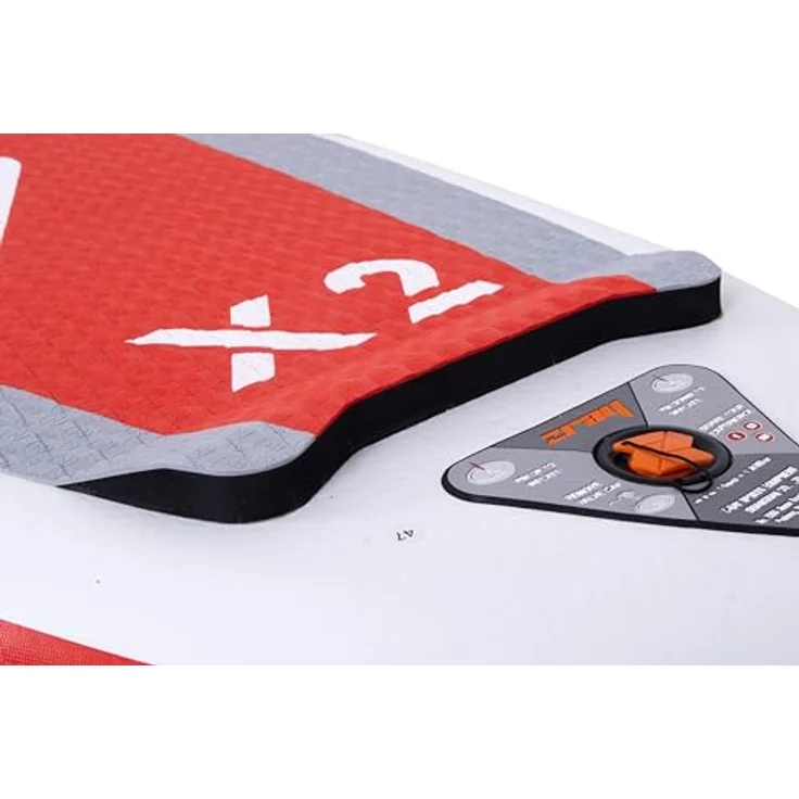 ZRAY Inflatable SUP-Board ZRAY X2 SUP Komplettset rot, Allround, bis 150kg Mit Paddel Pumpe Rucksack & Sicherheitsleine – Bild 6