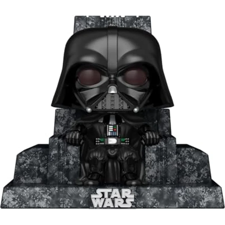 Funko Pop! Deluxe: SW Darkside - Darth Vader Throne - Vinyl-Sammelfigur, 9,5 cm, Offizielle Star Wars Handelswaren, Geschenkidee für Kinder und Erwachsene, Movies Fans, Schwarz – Bild 2