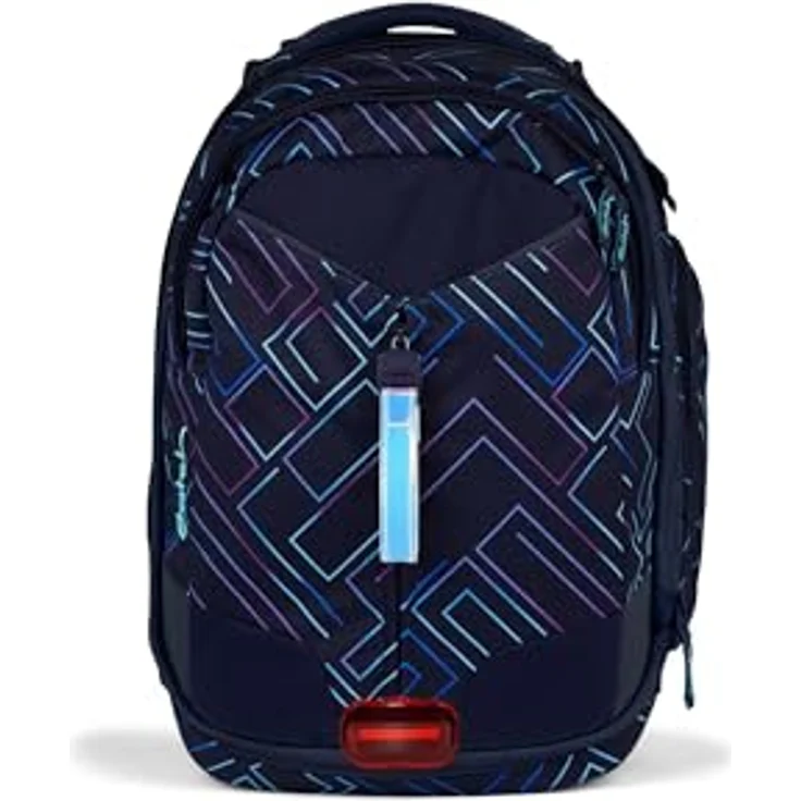 Satch Schulrucksack Match, Polyester, größenverstellbar mit Innenfächern und reflektierenden Streifen – Bild 7