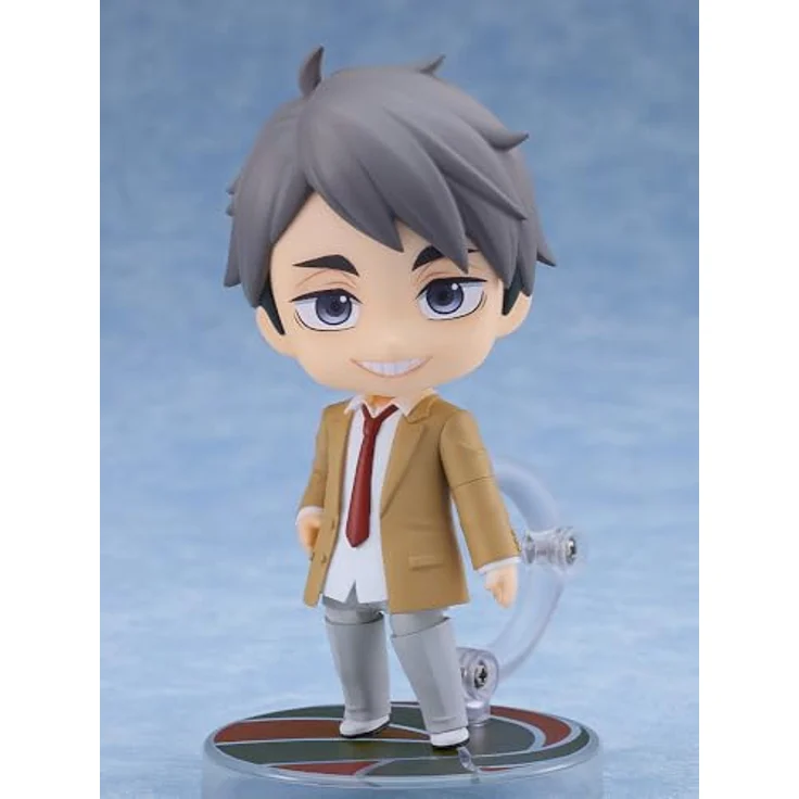 Orange Rouge Haikyu!! Nendoroid Actionfigur Osamu Miya School Uniform Ver., 10 cm mit Zubehör in Fensterbox – Bild 6