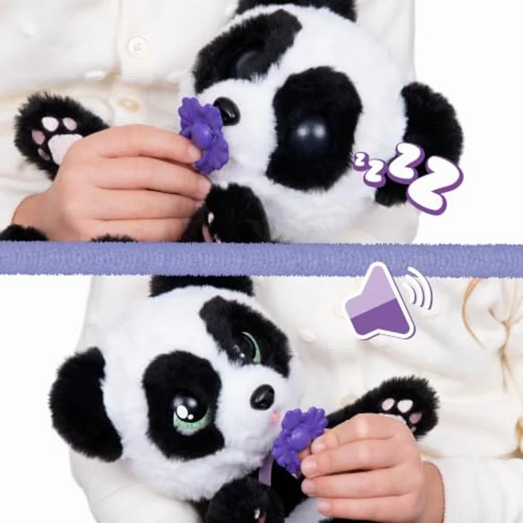 IMC Toys Baby Paws Panda, interaktives Plüschtier mit Ton, für Kinder ab 1,5 Jahren – Bild 4