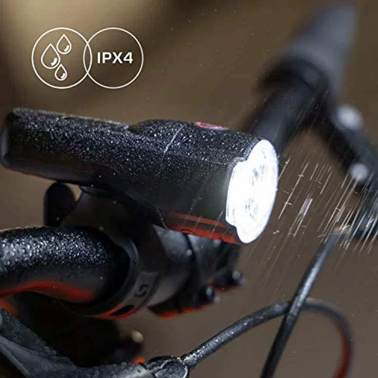 Sigma Batterie-Scheinwerfer Aura 30 K~ Sigma LED schwarz 30 Lux Licht StVZO – Bild 5