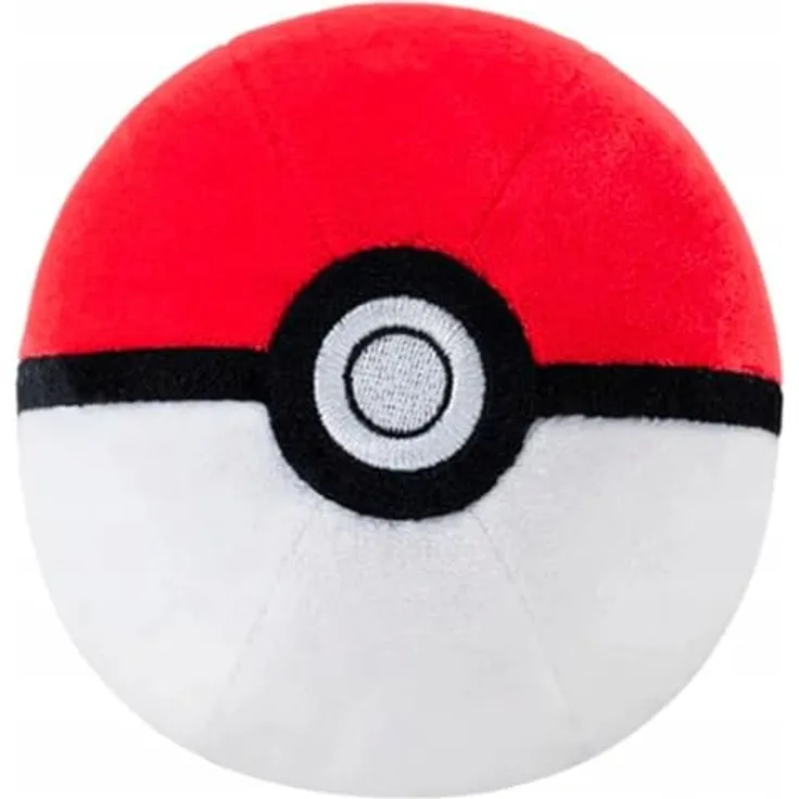 Jazwares Poke Ball, Kuscheltier mit klassischem Design