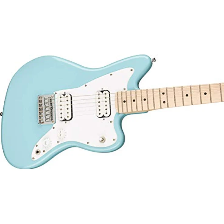 Fender Squier Mini Jazzmaster HH, Kindergitarre in Daphne Blue mit 22,75" Mensur, C-Hals und Humbucker-Tonabnehmer – Bild 6