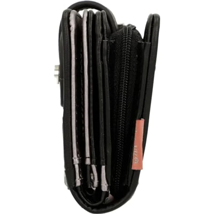 Anekke Geldbörse Peace & Love Nature Sixties RFID Wallet M, mit RFID-Blocker Schutz, Black & White – Bild 6