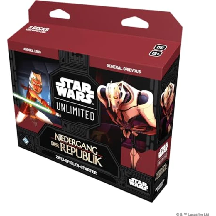 Fantasy Flight Games Star Wars: Unlimited – Niedergang der Republik (Zwei-Spieler-Starter), inkl. exklusiver Karten – Bild 3