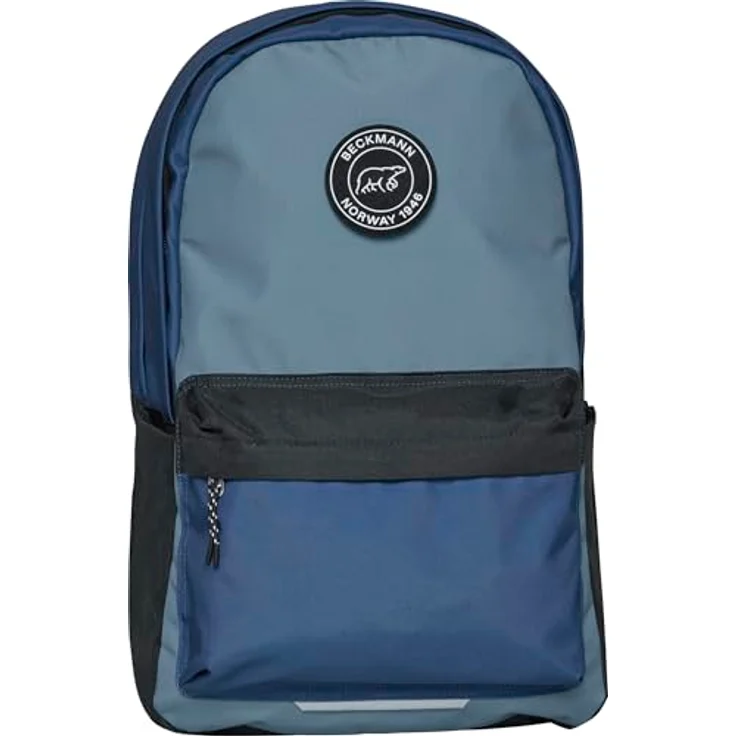 Beckmann Norway Schulranzen City, 30 Liter Volumen, zeitloses Design, recyceltes Material, integrierter Regenschutz – Bild 1