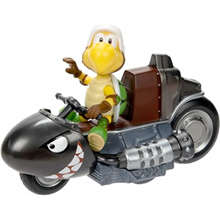 Jakks Pacific Super Mario – Figurka Koopa Troopa mit Kart, 6 cm Sammelfigur – Bild 1