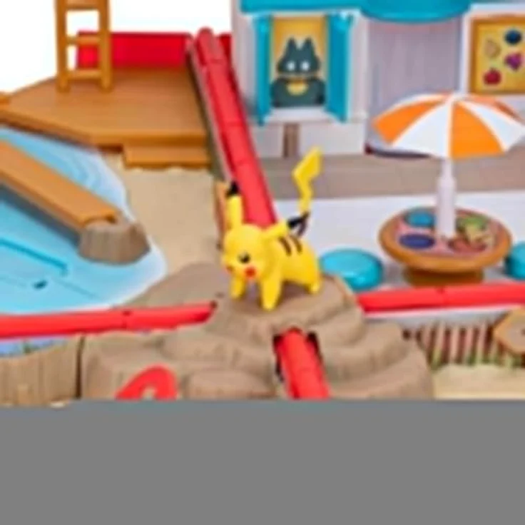 Jazwares Pokémon Koffer Kampf Strand Spielset, mit 10 Spielfunktionen und 1 x 5 cm Pokémon-Figur, tragbar und kombinierbar – Bild 4