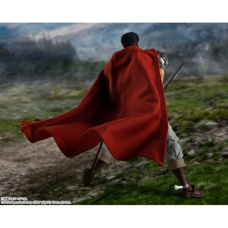 TAMASHII NATIONS Guts The Band of The Hawk Version Figur, 16 cm, S.H. Figuarts, Anime-Charakter aus Berserk – Bild 5