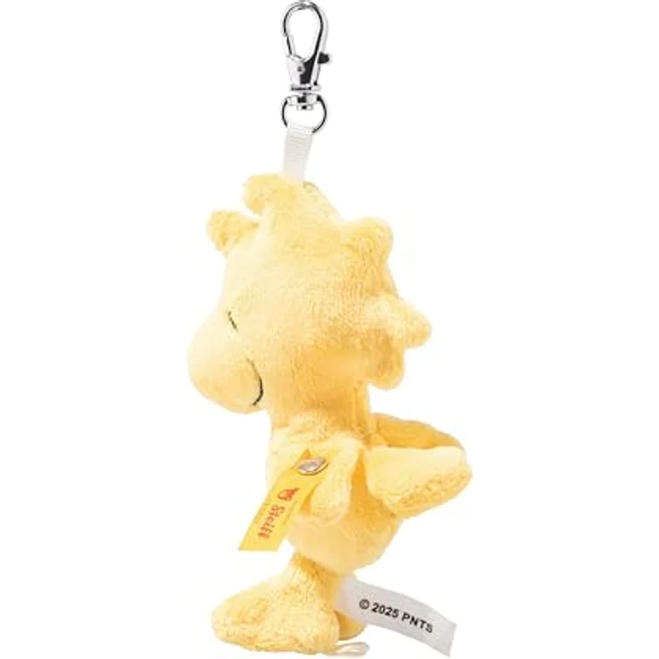 Steiff Anhänger Woodstock, 11 cm, gelb, Kuscheltier aus hochwertigen Materialien – Bild 2
