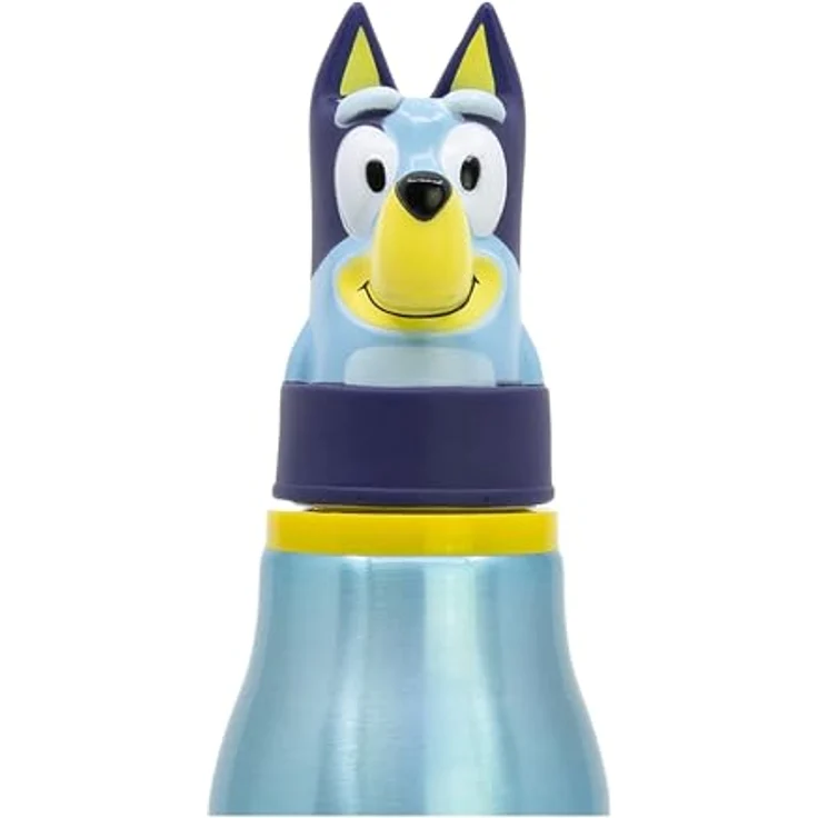Stor Wiederverwendbare Aluminiumflasche mit 3D-Figur, 690 ml, Blau, BPA-frei, ideal für Kinder – Bild 4