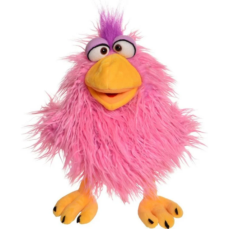 Living Puppets Handpuppe Pfrädarike Piepspatz mit Klappmaulprinzip – Bild 1