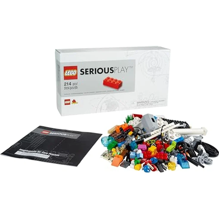 Stein-Experte Lego SERIOUS Play Starter-Bundle für 12 Personen, 2808 Teile, kreatives Coaching und agile Teamarbeit – Bild 2
