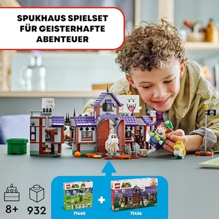 LEGO® Konstruktionsspielsteine König Buu Huus Spukhaus (71436), LEGO Super Mario, (932 St), Made in Europe - Preisvergleich – Bild 4