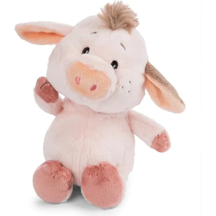 NICI Kuscheltier Schwein Pigwick, 22cm rosa, weiches Plüschtier und Glücksbringer, ideales Geschenk für Kinder & Erwachsene - 62252 – Bild 1