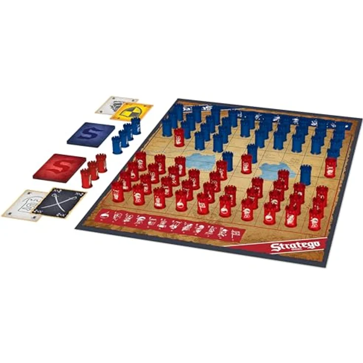Diset Stratego Original 2023, strategisches Brettspiel für 2 Spieler ab 8 Jahren, mit 80 Spielsteinen und Trainingsmissionen – Bild 4