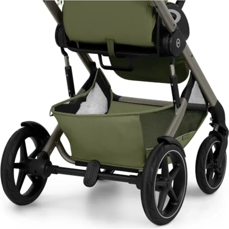 Cybex Talos S Lux Kinderwagen mit faltbarer Babywanne, 0-22 kg, Farbe: Almond Beige – Bild 12