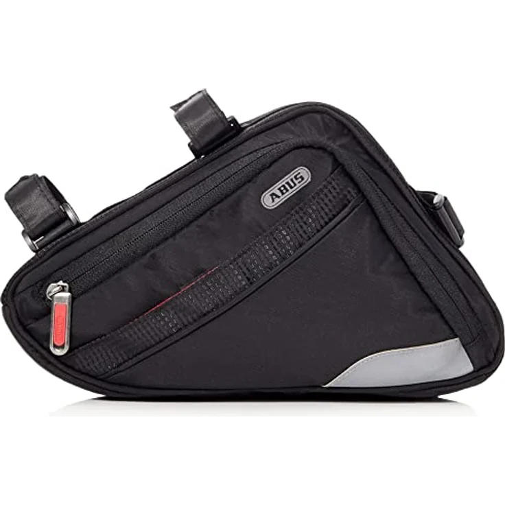 ABUS Fahrradtasche Oryde ST 2250 - Rahmentasche mit Klettband - wasserabweisendes Material - Schwarz – Bild 1