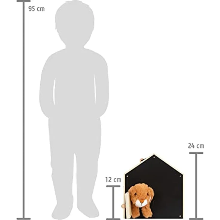 Hasenstall, Spielzeug aus Holz, mit Hase und Zubehör, von Small Foot - Preisvergleich – Bild 13