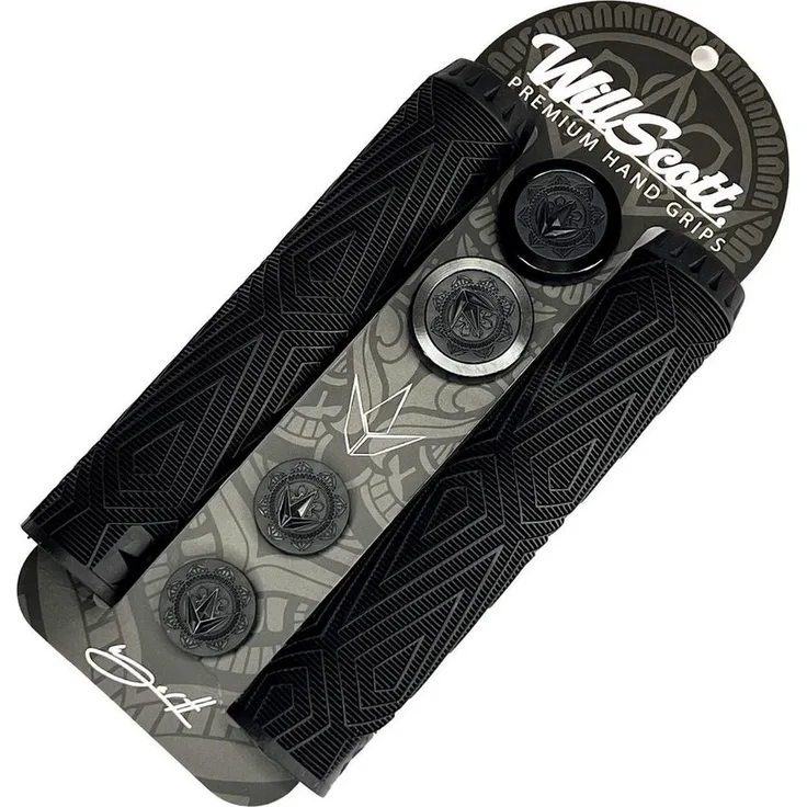 Blunt Stuntscooter Will Scott Signature Griffe 170mm Schwarz, hochwertiges Gummi, optimale Haptik