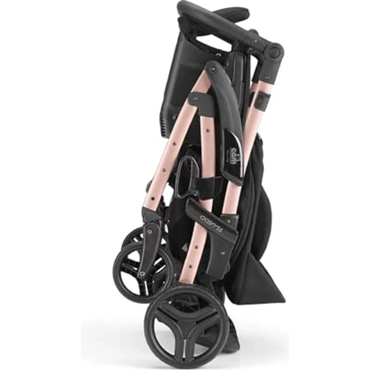 CAM Fluido Easy Kinderwagen 2in1 – stilvoller Sportwagen mit umkehrbarem Sitz, klappbar, ergonomisch, bis 22 kg (Schwarz) – Bild 4