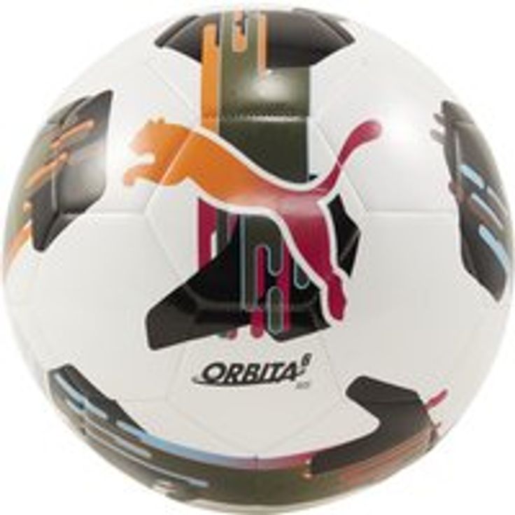 PUMA Orbita 6 Fußball Erwachsene, Multicolor mit verbesserter Spielperformance, White