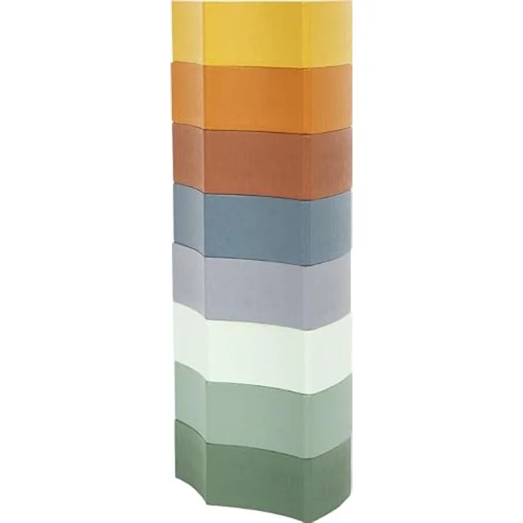 Small Foot Wooden Shape Puzzle Safari Round, 24 Teile, pädagogisches Spielzeug für Kleinkinder – Bild 4